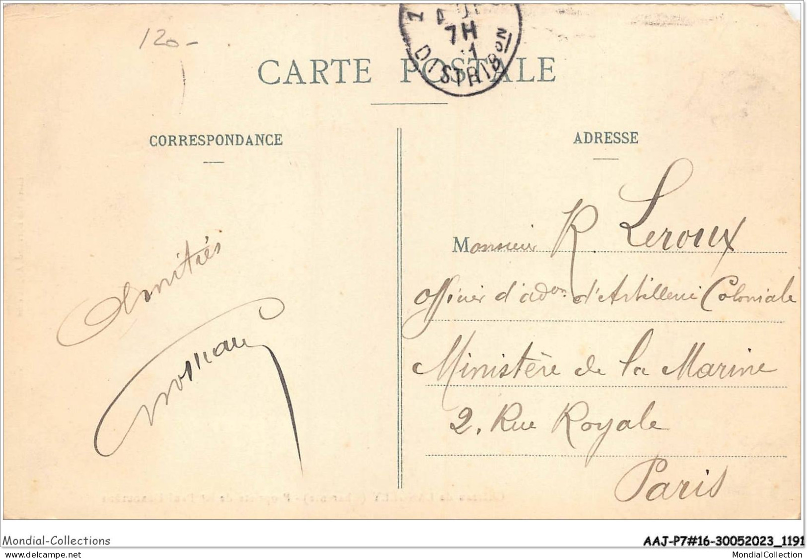 AAJP7-16-0557 - Château De LANGELY - Propriété De Mr Paul Déroulède - Autres & Non Classés