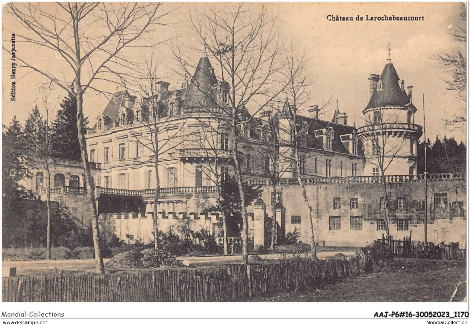 AAJP6-16-0547 - Château De LAROCHEBEAUCOURT  - Autres & Non Classés
