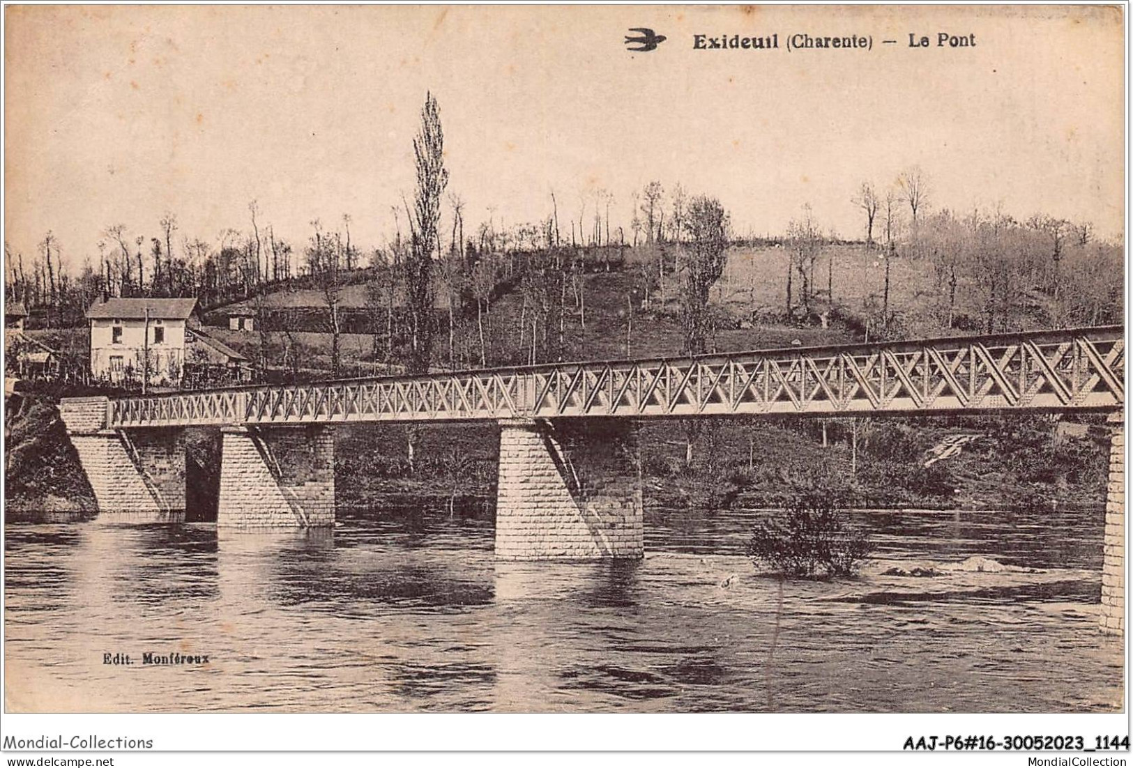 AAJP6-16-0534 - EXIDEUIL - Le Pont - Autres & Non Classés