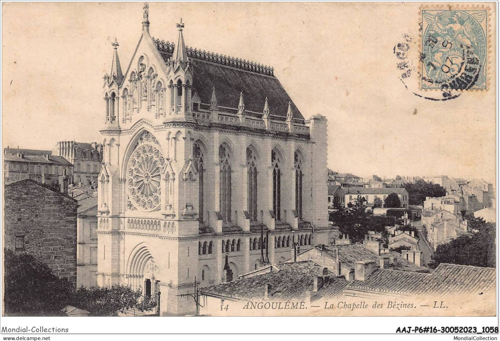 AAJP6-16-0491 - ANGOULEME - La Chapelle Des Bézines - Angouleme