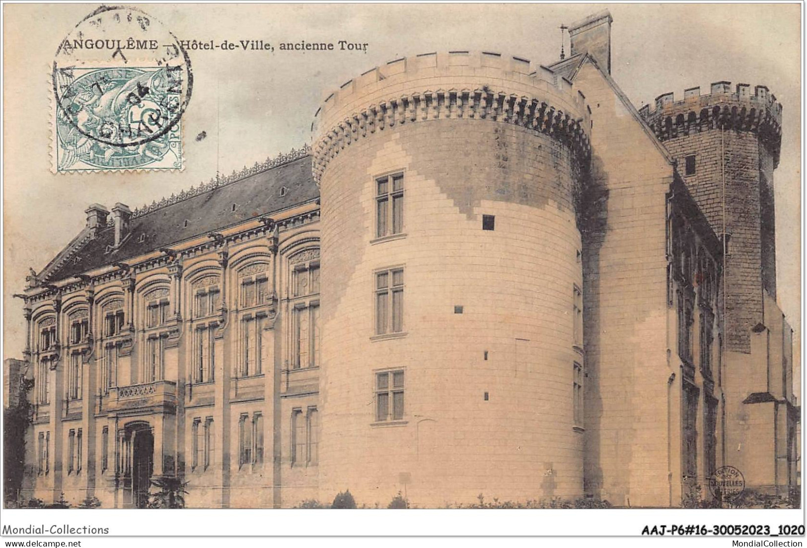 AAJP6-16-0474 - ANGOULEME - Hôtel De Ville - Ancienne Tour - Angouleme