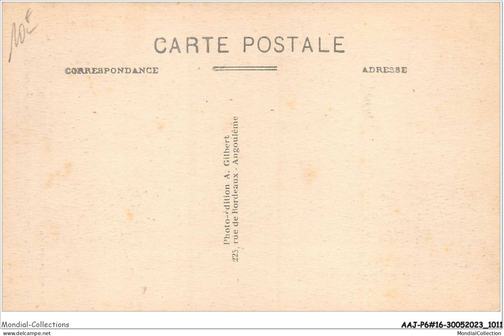 AAJP6-16-0469 - ANGOULEME - Boulevard Pasteur - Angouleme