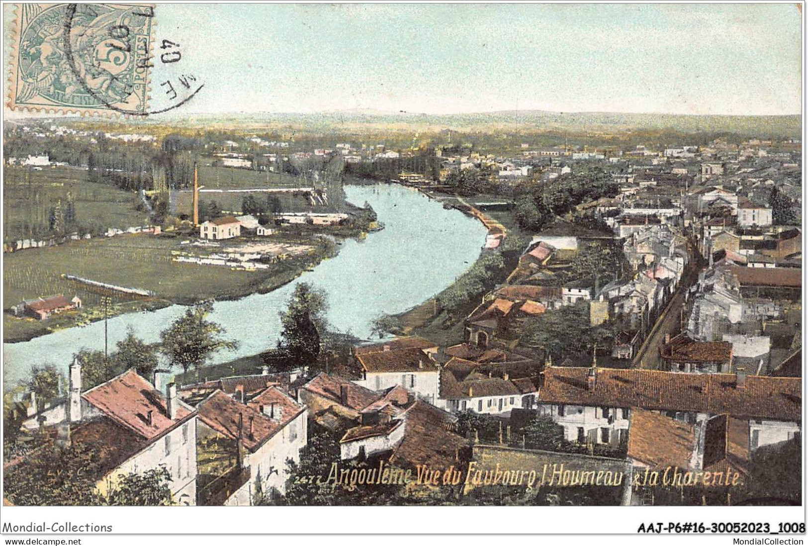 AAJP6-16-0468 - ANGOULEME - Vue De Faubourg - L'Houmeau - La Charente - Angouleme