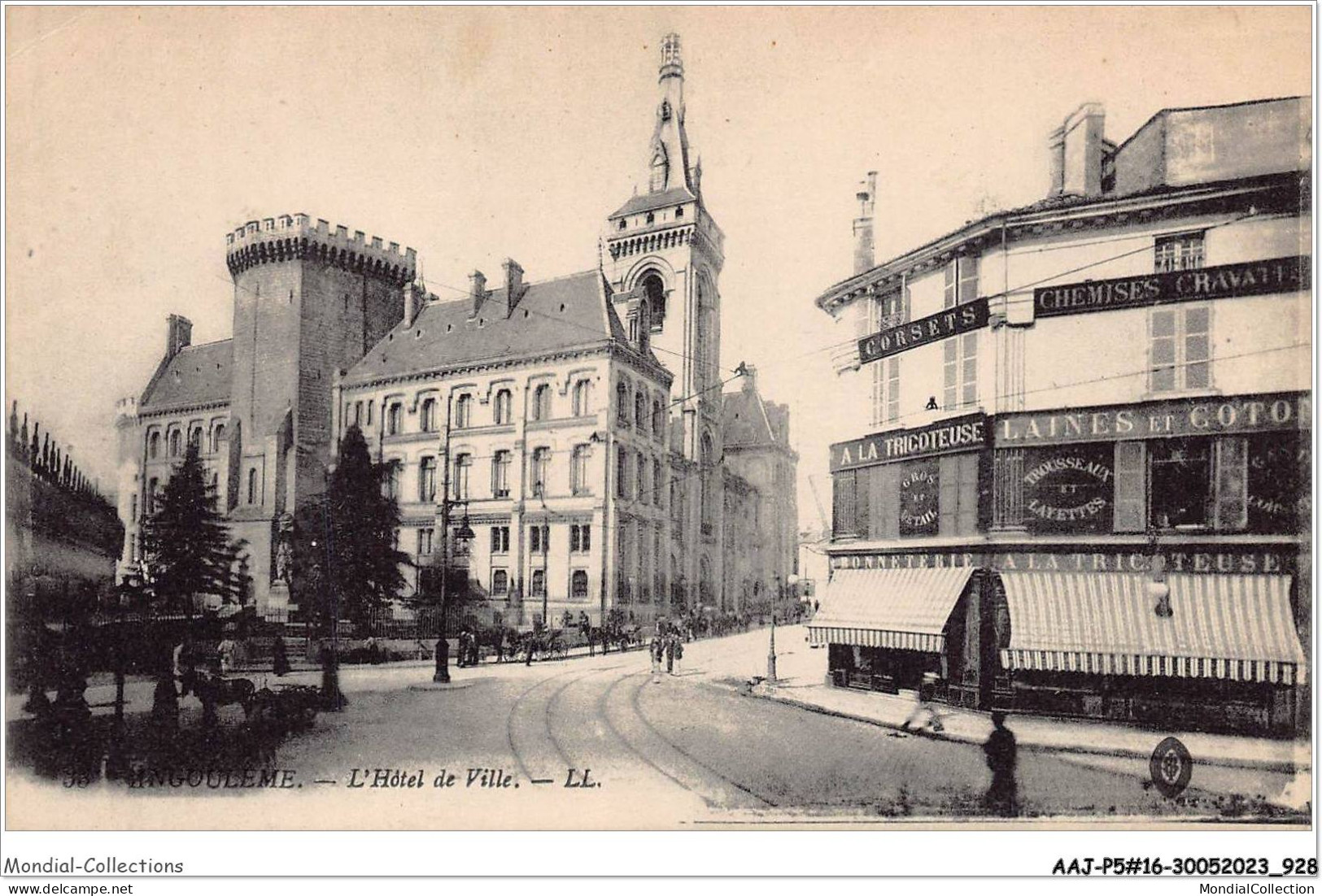 AAJP5-16-0428 - ANGOULEME - L'Hôtel De Ville - Angouleme