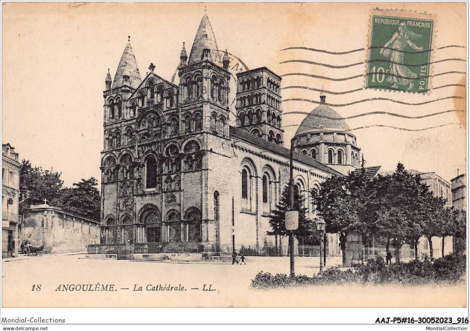 AAJP5-16-0422 - ANGOULEME - Cathédrale - Angouleme