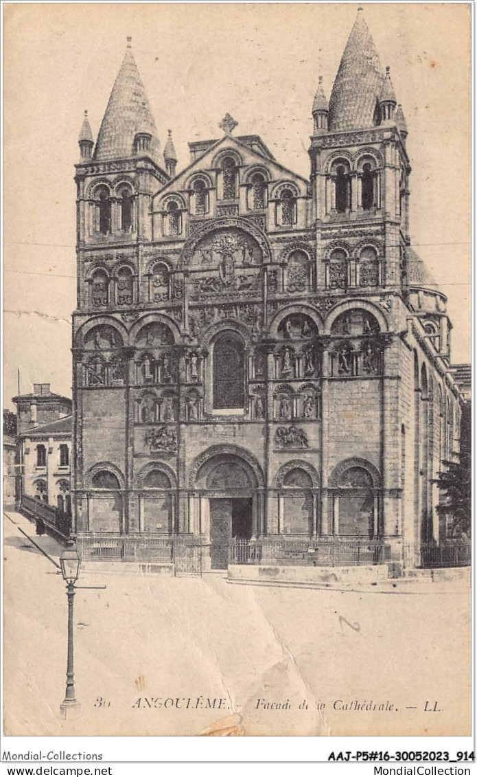 AAJP5-16-0421 - ANGOULEME - Façade De La Cathédrale - Angouleme