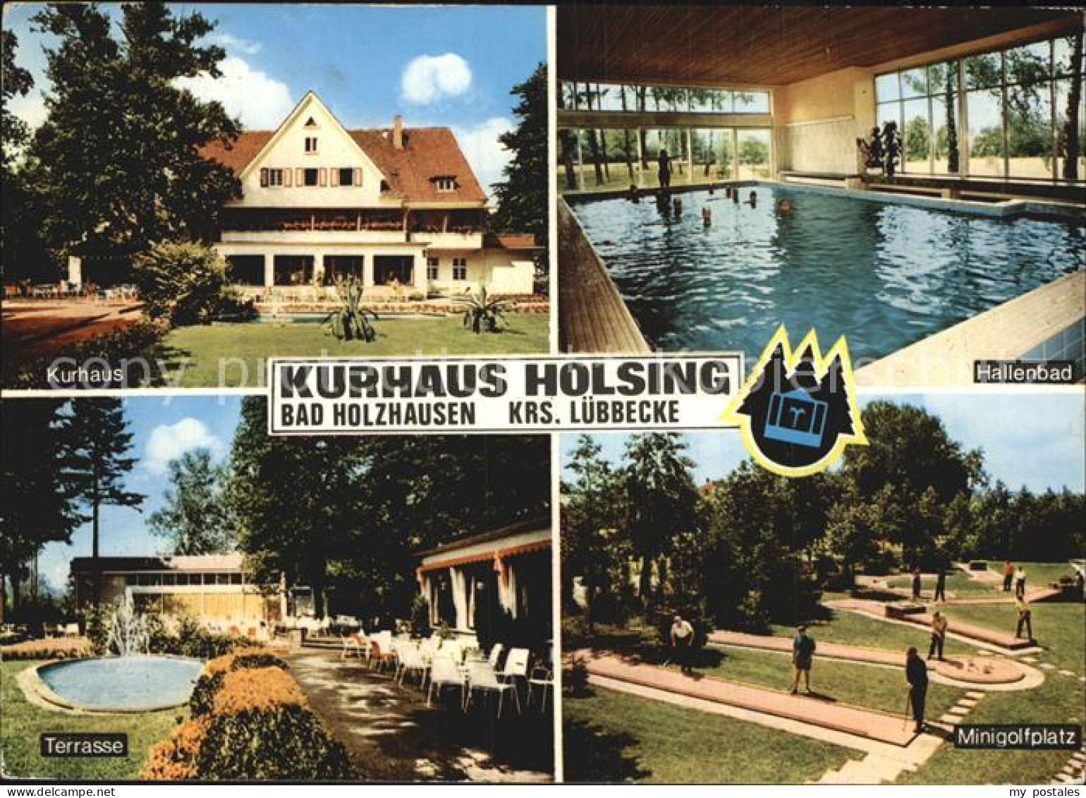 72583422 Bad Holzhausen Luebbecke Kurhaus Holsing Minigolf Kurhaus Hallenbad Boe - Getmold