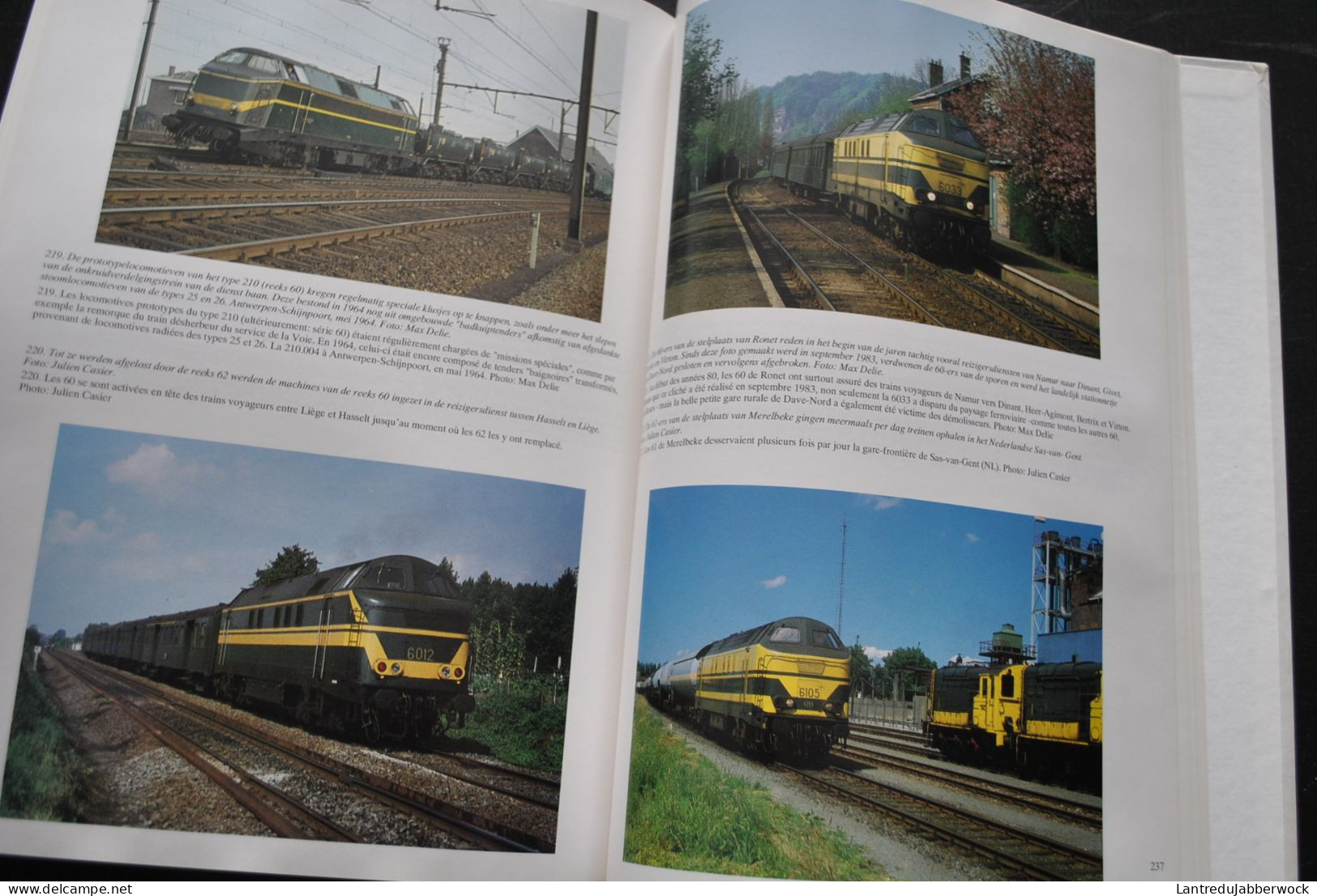 Max Delie DIESEL Chemins de fer Belge SNCB NMBS Train Locomotive Type 210 212 213 230 232 Série 50 52 53 60 62 65 1818