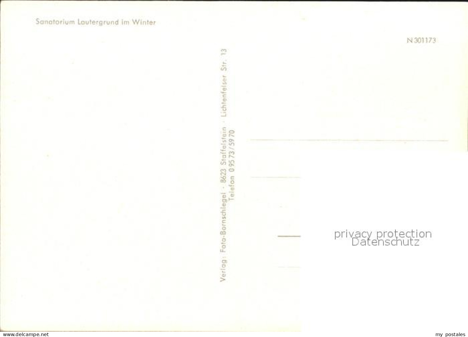 72583377 Schwabthal Sanatorium Lautergrund Bad Staffelstein - Staffelstein