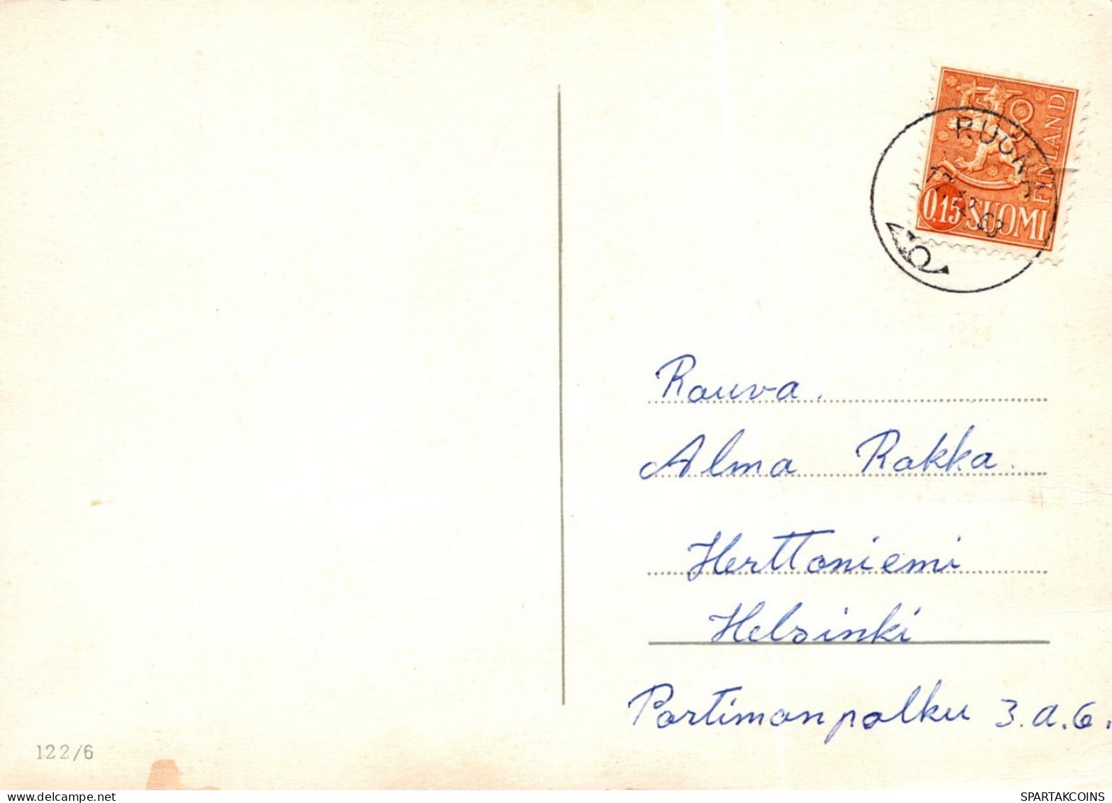 ÁNGEL NAVIDAD Vintage Tarjeta Postal CPSM #PAG979.A - Engelen