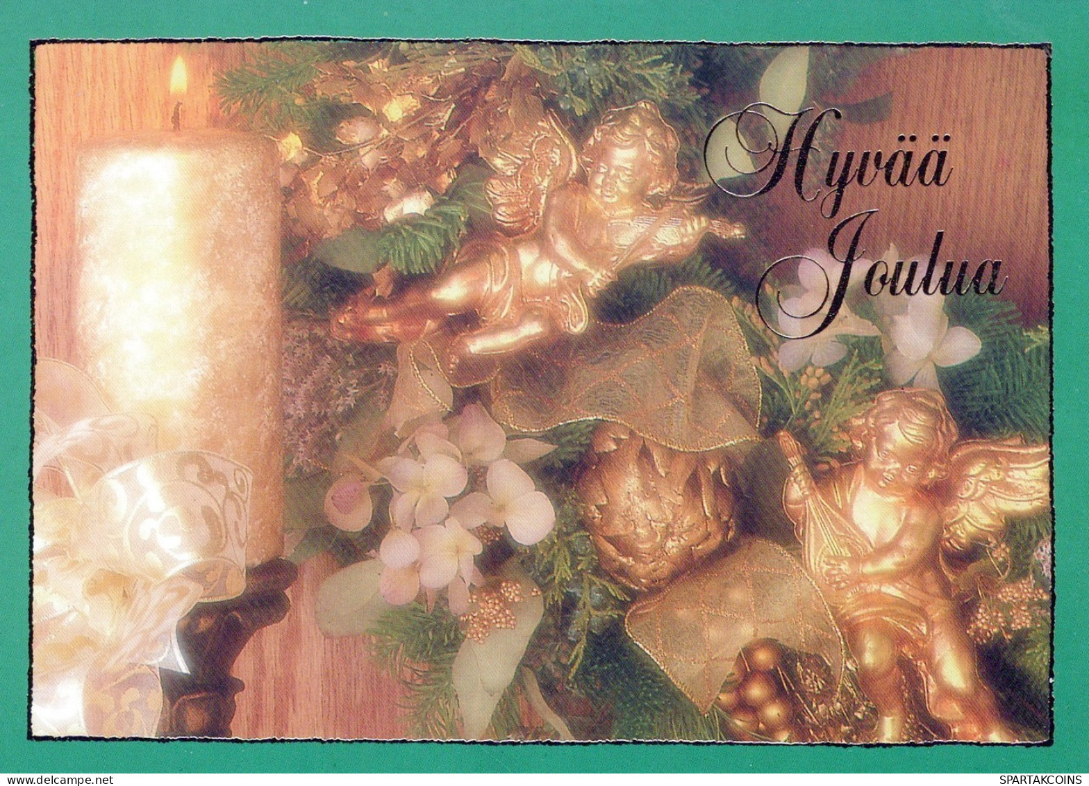 ANGEL CHRISTMAS Holidays Vintage Postcard CPSM #PAH034.A - Engel