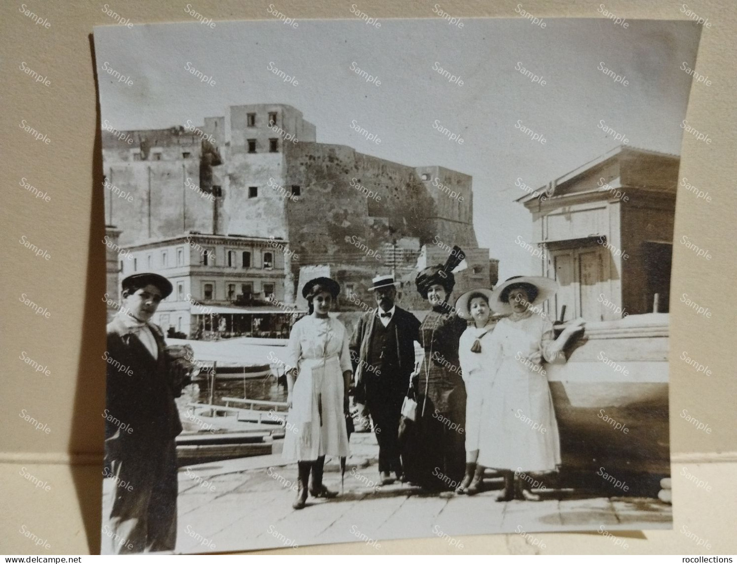 Italia Foto Napoli Da Identificare. 83x75 Mm. - Europa