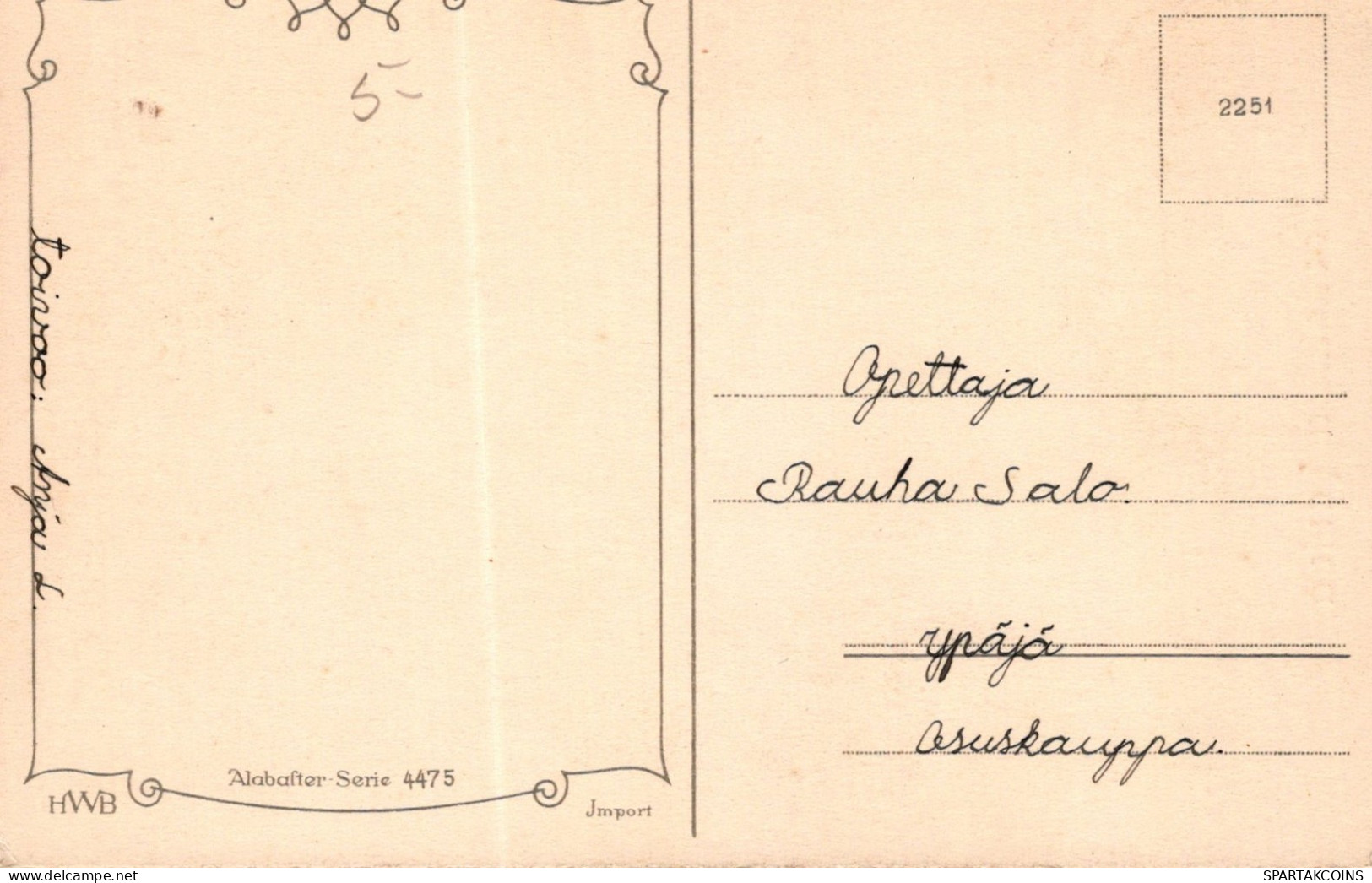 ÁNGEL NAVIDAD Vintage Tarjeta Postal CPSMPF #PAG764.A - Engelen