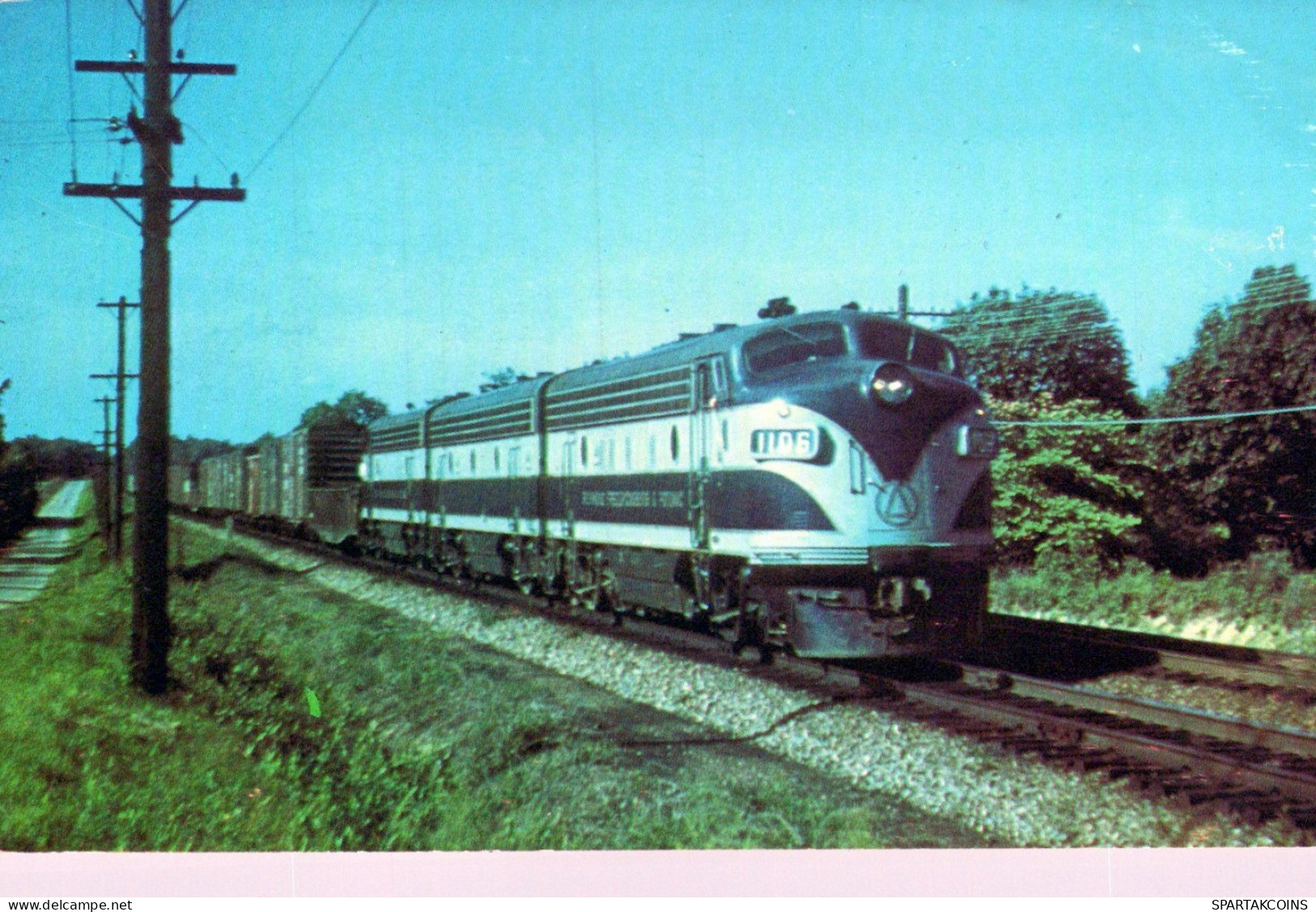 Transport FERROVIAIRE Vintage Carte Postale CPSMF #PAA625.A - Eisenbahnen