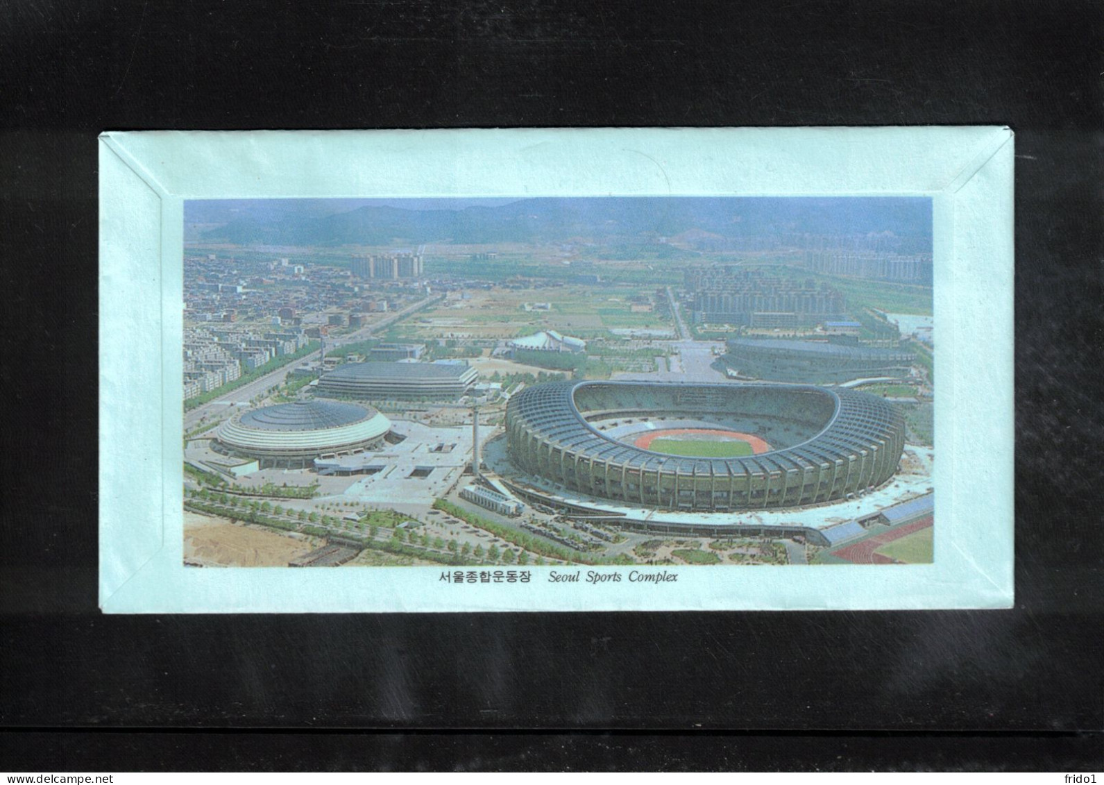 South Korea 1988 Olympic Games Seoul - OLYMPHILEX'88  Interesting Registered Aerogramme - Summer 1988: Seoul