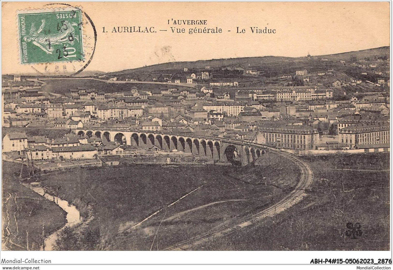 ABHP4-15-0353 - AURILLAC - Vue Générale - Le Viaduc - Aurillac