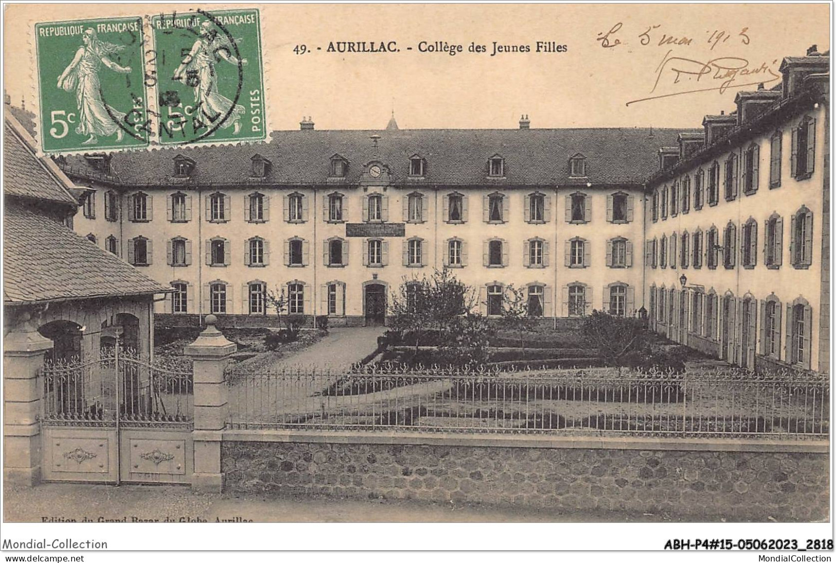 ABHP4-15-0324 - AURILLAC - Collège Des Jeunes Filles - Aurillac