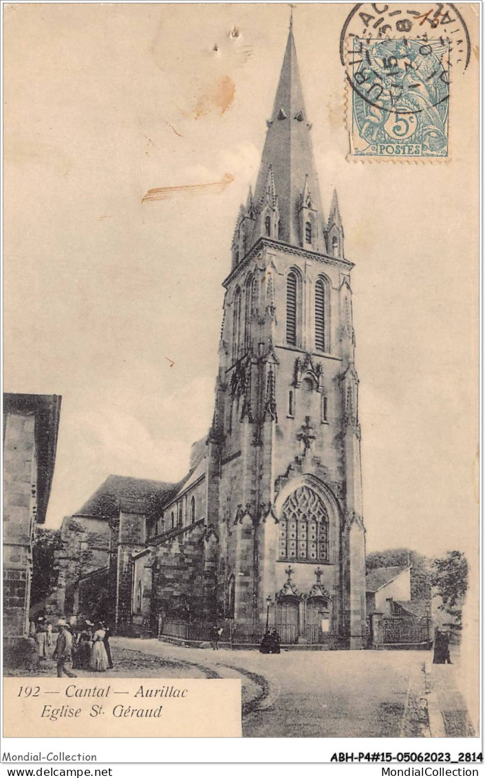 ABHP4-15-0322 - AURILLAC - Eglise Saint-Géraud - Aurillac