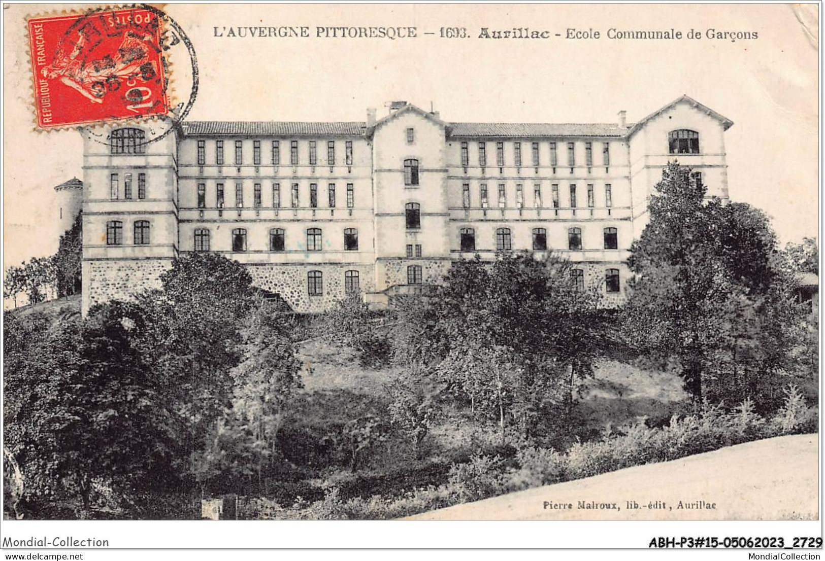 ABHP3-15-0279 - L'Auvergne Pittoresque - AURILLAC - Ecole Communale De Garçons - Aurillac