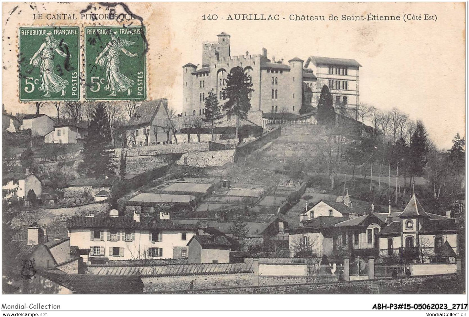 ABHP3-15-0273 - AURILLAC - Château De Saint-Etienne - Côté Est - Aurillac