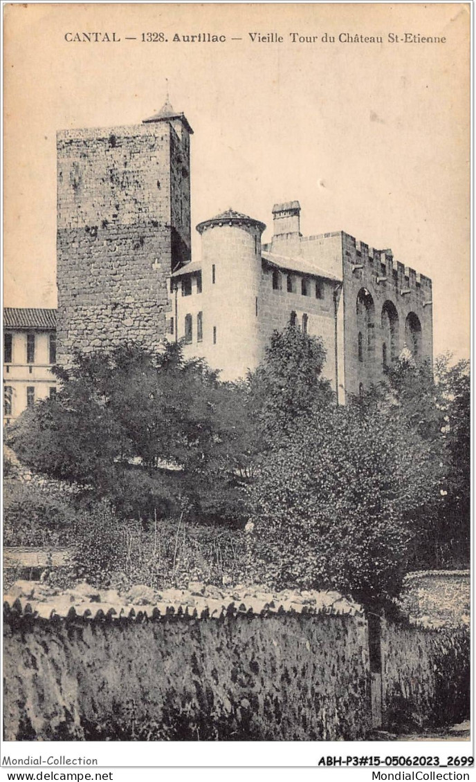 ABHP3-15-0264 - AURILLAC - Vieille Tour Du Château Sainte-Etienne - Aurillac