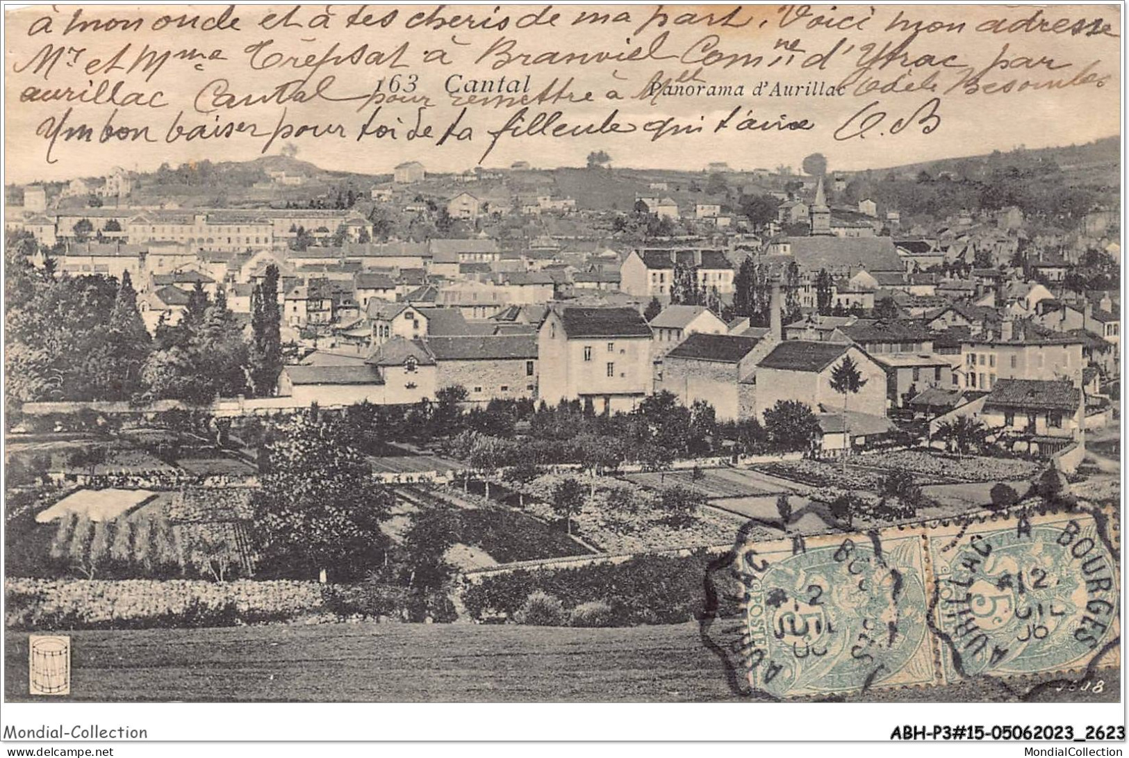 ABHP3-15-0226 - Cantal - Panorama D'AURILLAC - Aurillac