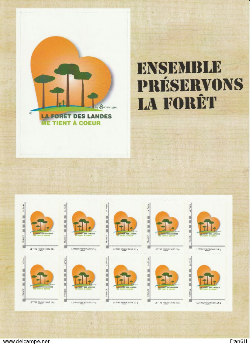Préservons La Forêt - Neuf - Collector - Autoadhesif - Autocollant - - Collectors