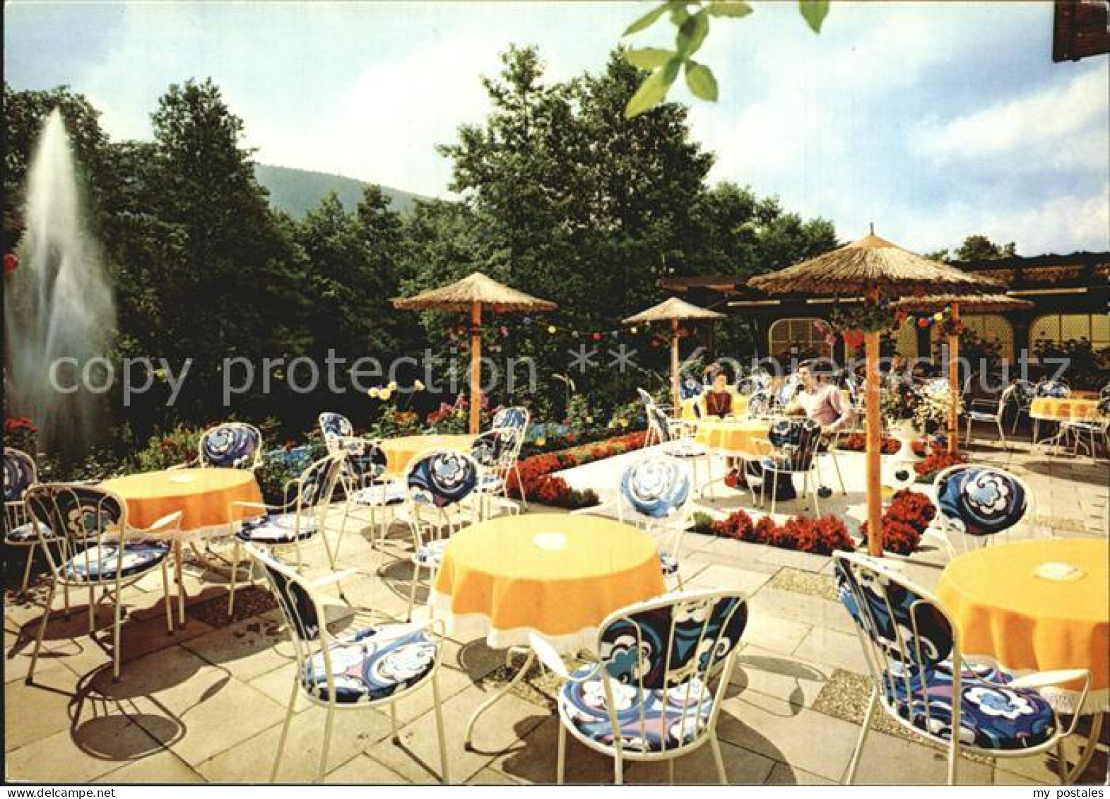 72583168 Klosterreichenbach Restaurant Pension Cafe Groeger Terrasse Klosterreic - Baiersbronn