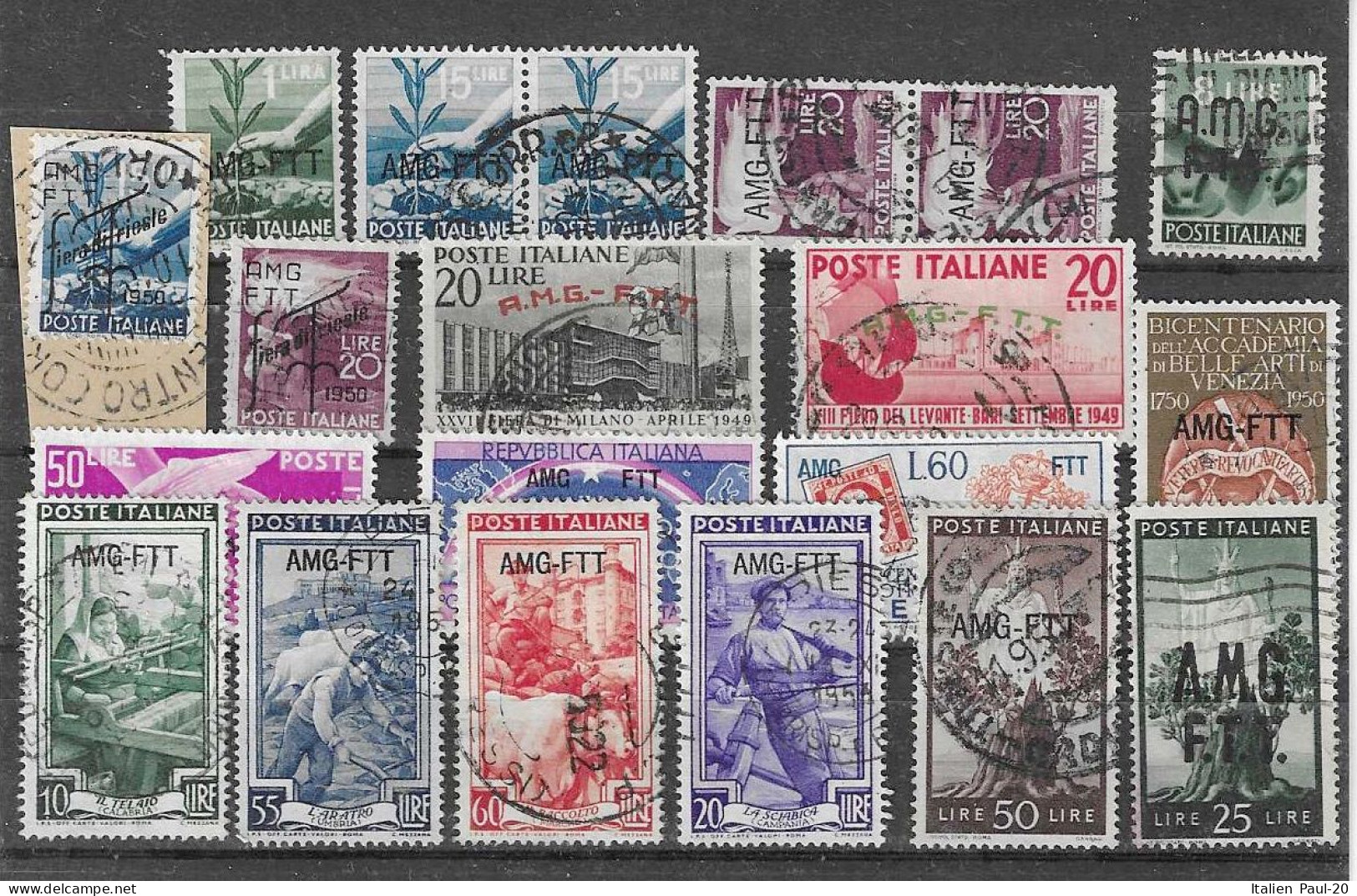 Italien - Triest A - Selt./gestempelte Bessere Werte Aus 1947/52 - Unbewertet! - Used