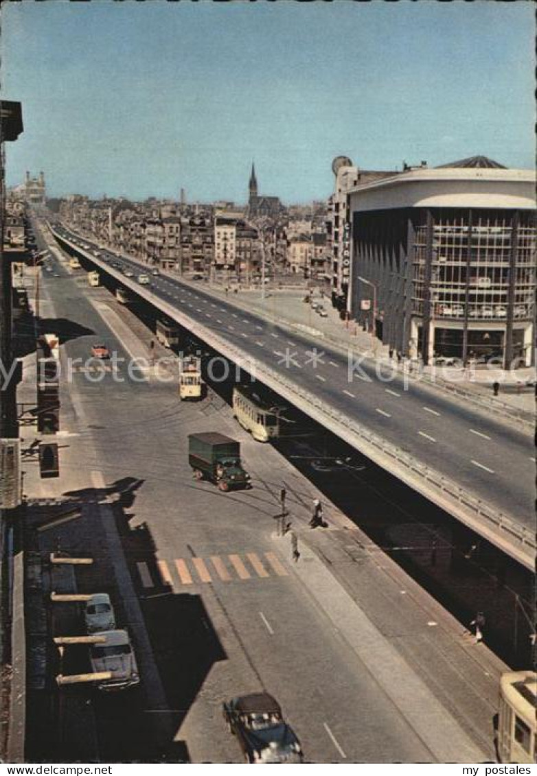 72583107 Bruxelles Bruessel Viaduc Place Sainctelette  - Andere & Zonder Classificatie