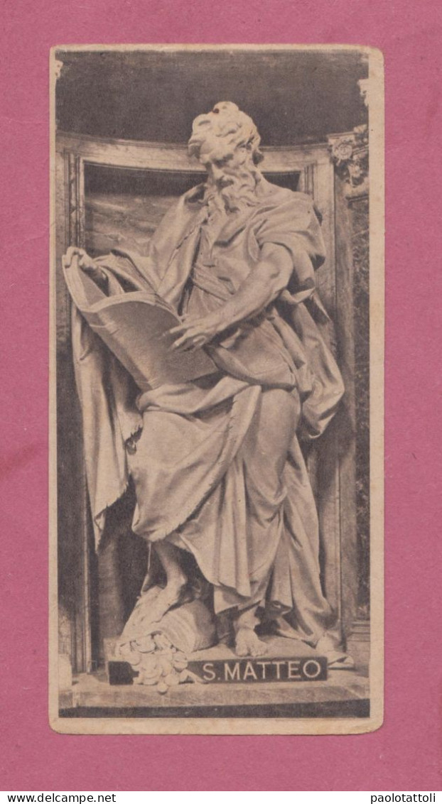 Santino, Holy Crad- S. Matteo. Pontificia Opera Della Propagazione Della Fede- Imprimatur Florentiae 24.4.1939. - Images Religieuses