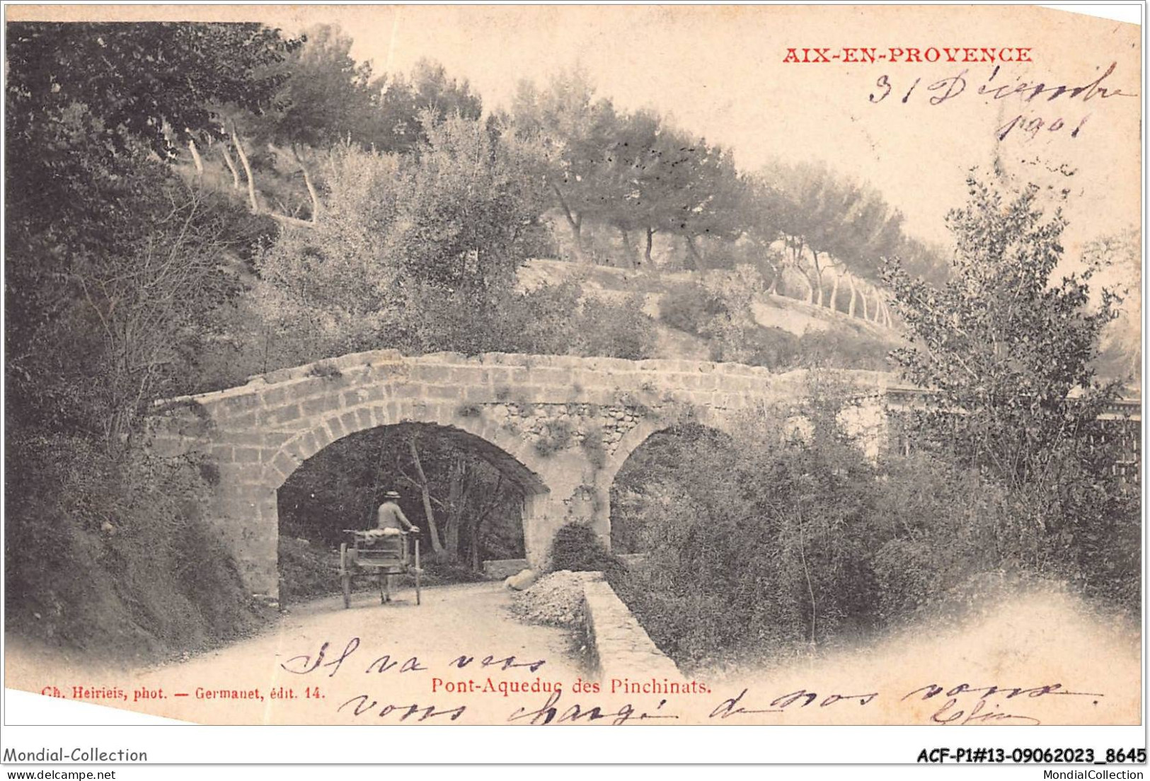 ACFP1-13-0040 - AIX EN PROVENCE - Pont Aqueduc Des Pinchinats  - Aix En Provence
