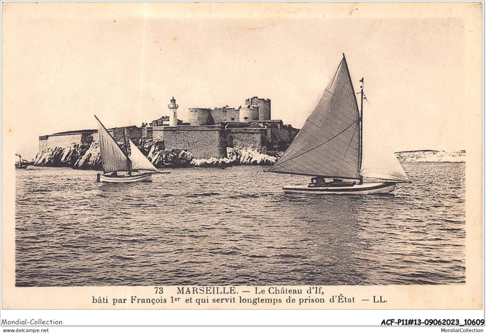 ACFP11-13-1024 - MARSEILLE - Chateau D'If  - Château D'If, Frioul, Islands...