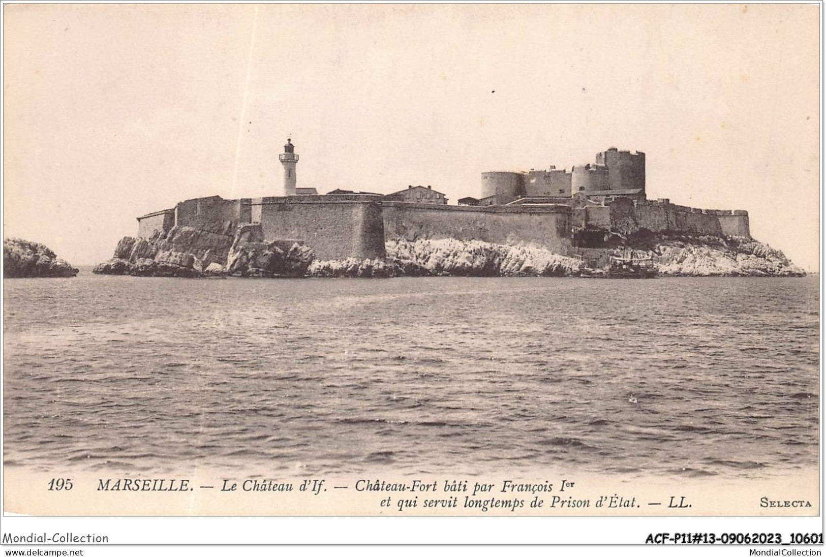 ACFP11-13-1020 - MARSEILLE - Chateau D'If  - Festung (Château D'If), Frioul, Inseln...