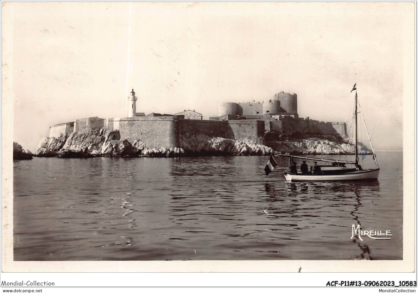 ACFP11-13-1011 - MARSEILLE - Le Chateai D'if - Château D'If, Frioul, Iles ...