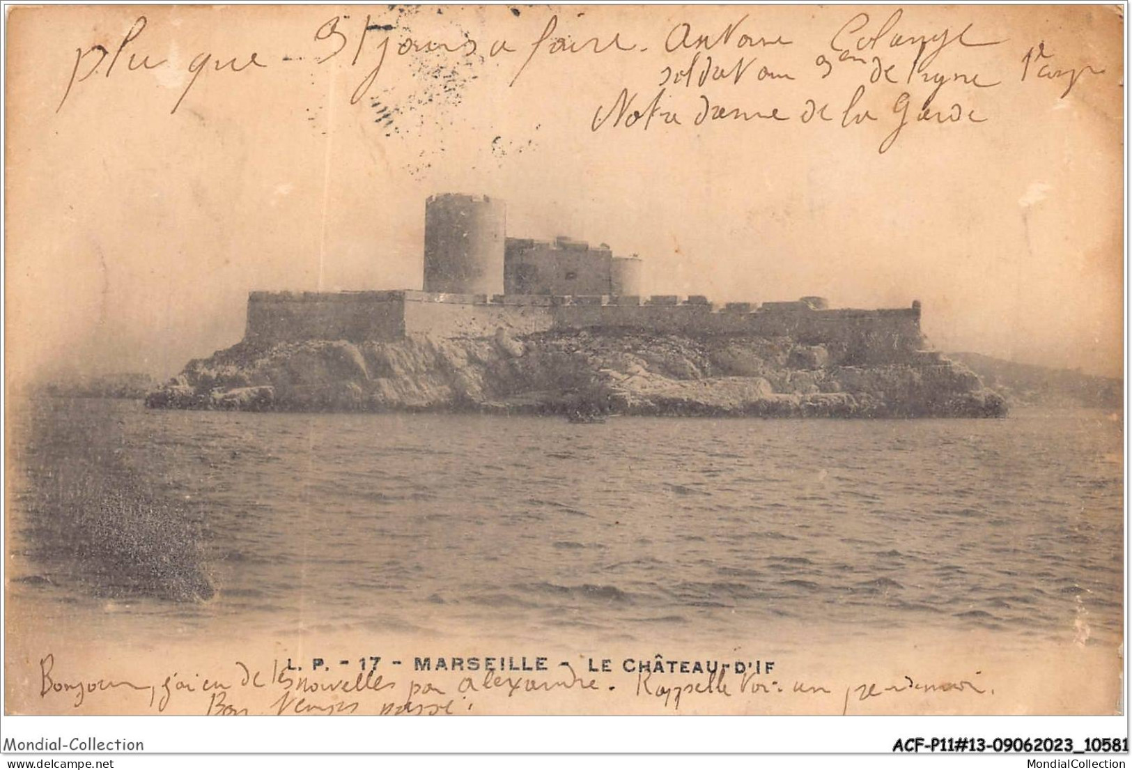 ACFP11-13-1010 - MARSEILLE - Le Chateai D'if - Festung (Château D'If), Frioul, Inseln...