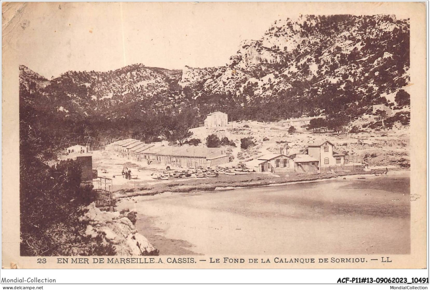 ACFP11-13-0964 - CASSIS - Le Fond De La Calanque De Sormiou  - Cassis