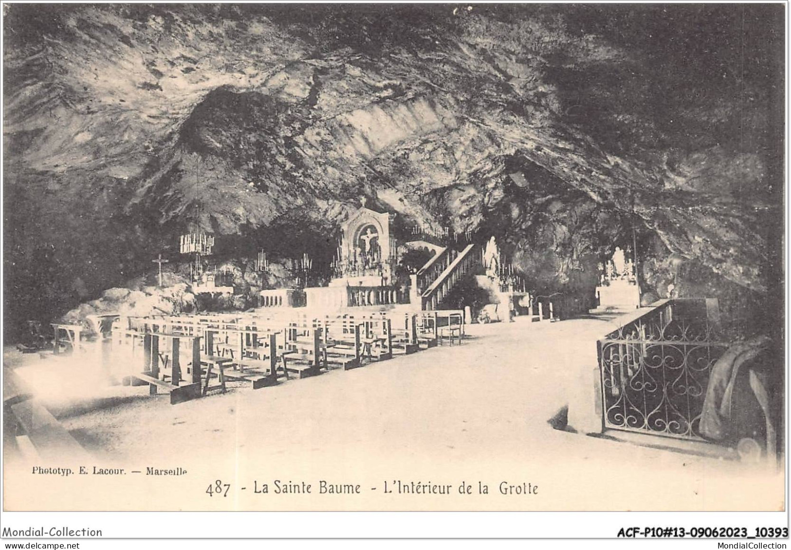 ACFP10-13-0916 - LA SAINTE BAUME - Interieure De La Grotte  - Autres & Non Classés