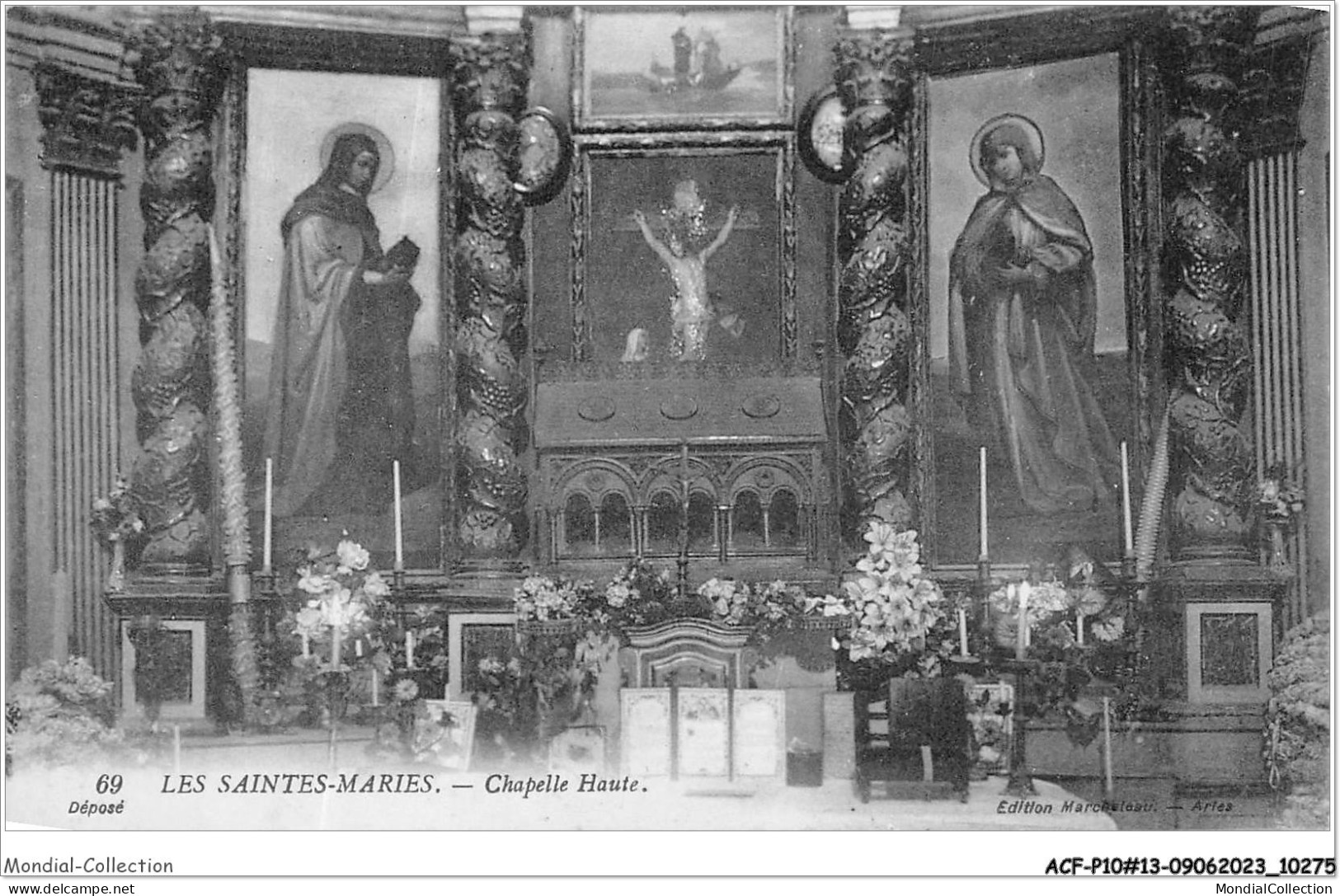 ACFP10-13-0857 - SAINTES MARIES DE LA MER - Chapelle Haute  - Saintes Maries De La Mer