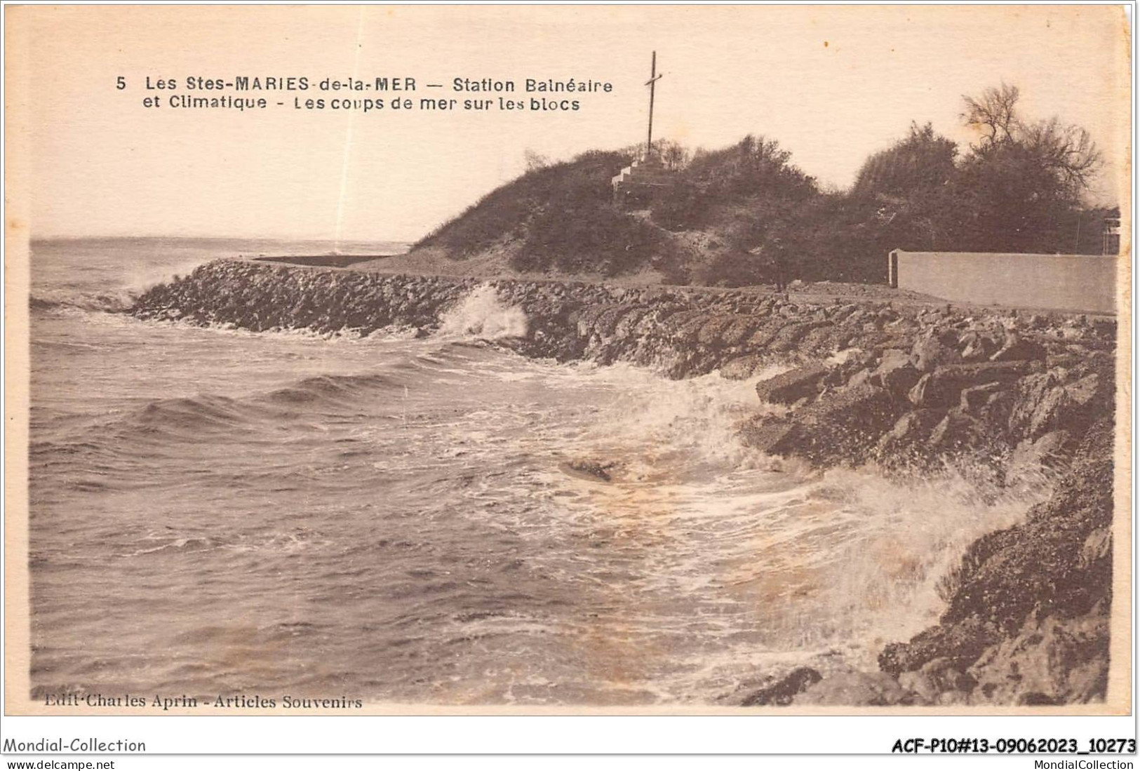 ACFP10-13-0856 - SAINTES MARIES DE LA MER - Station Bainéaire - Saintes Maries De La Mer