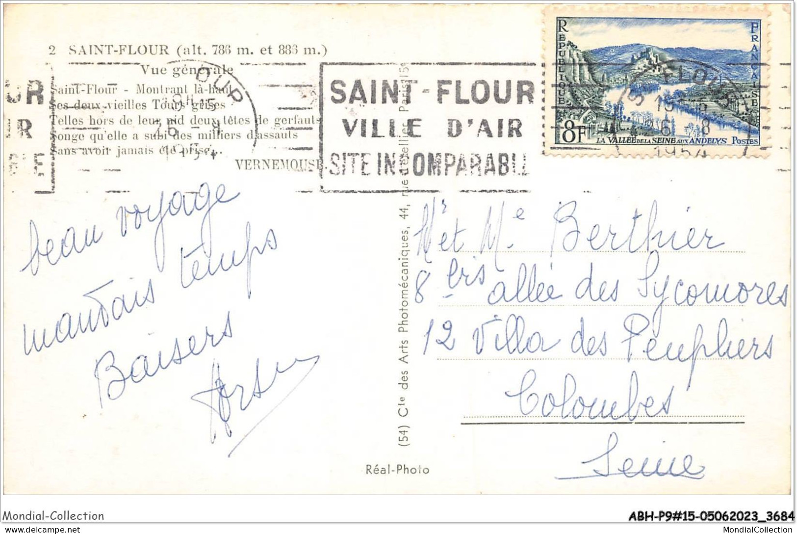 ABHP9-15-0756 - SAINT-FLOUR - Vue Générale - Saint Flour