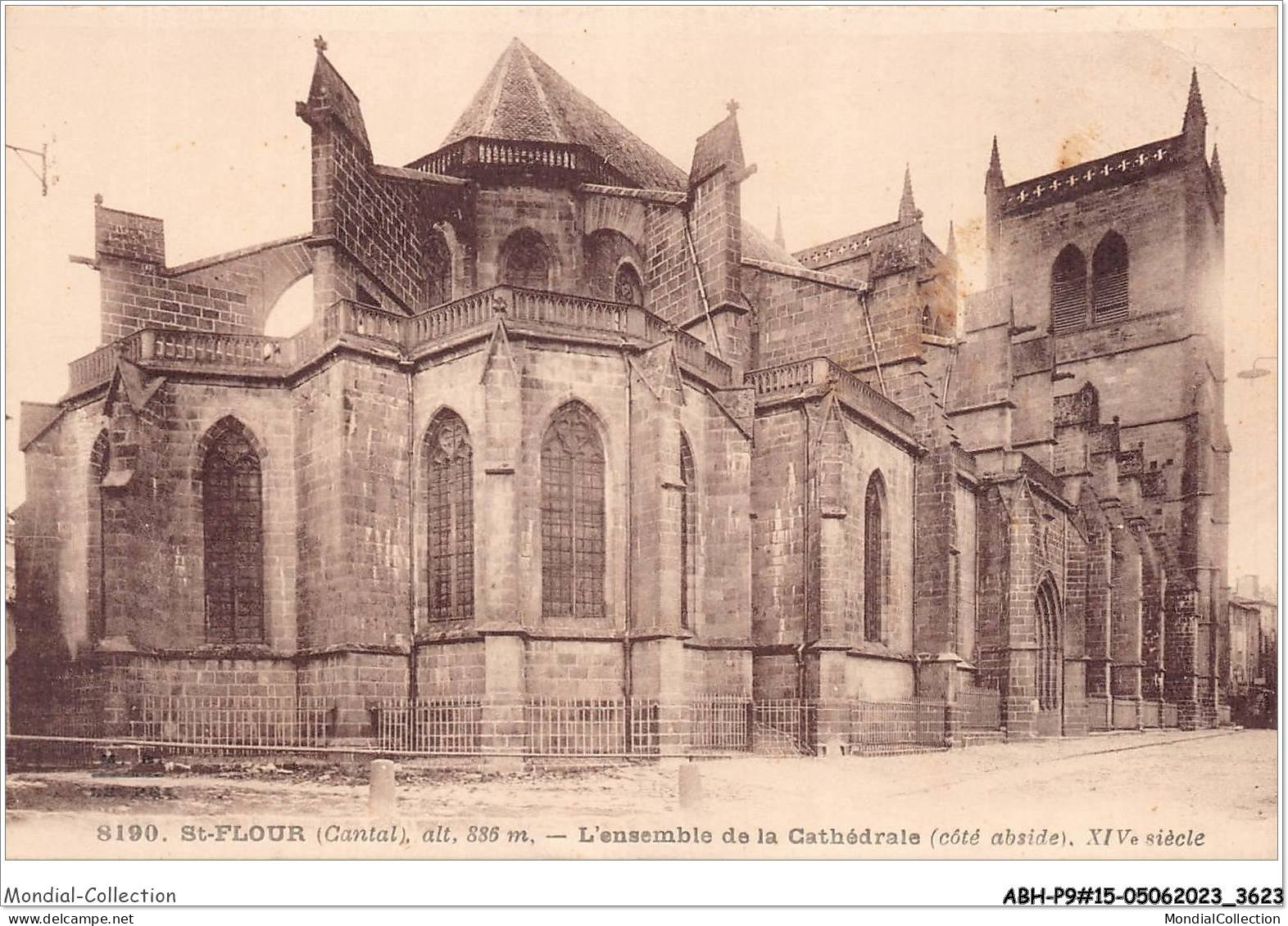 ABHP9-15-0726 - SAINT-FLOUR - L'ensemble De La Cathédrale - Saint Flour