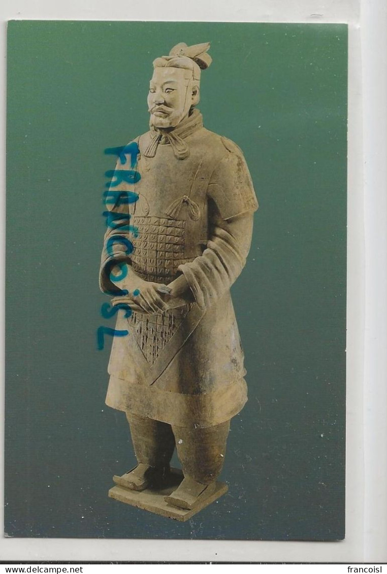 Chine. Armée De Qin. Figure En Poterie D'un Général - Chine