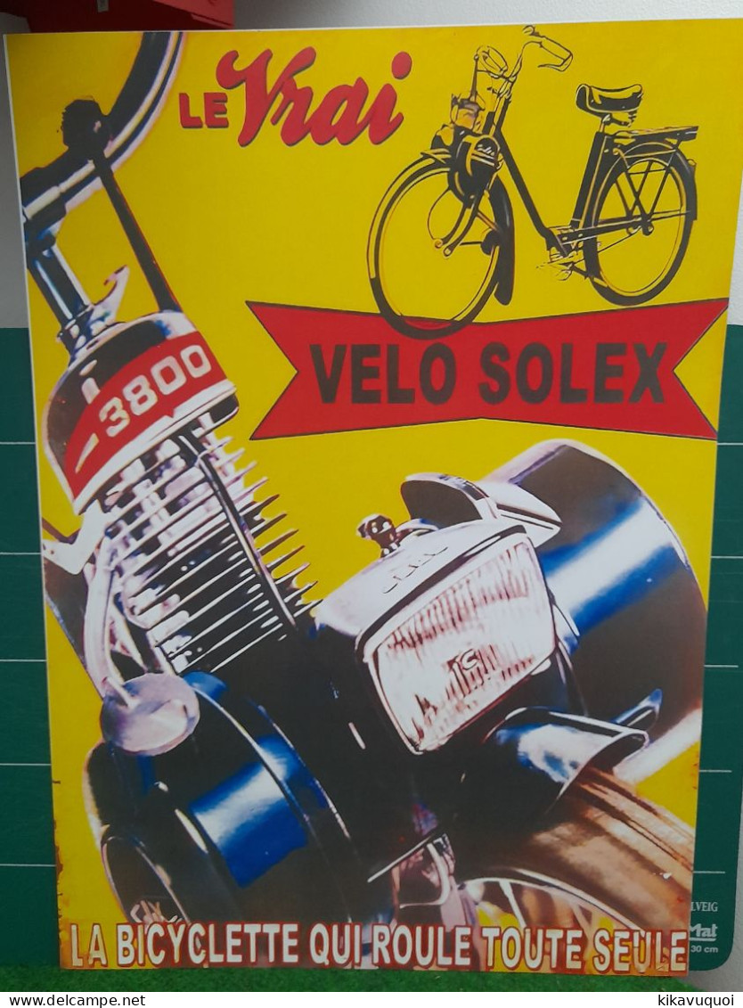 SOLEX VELOSOLEX 3800 - AFFICHE POSTER - Motor Bikes