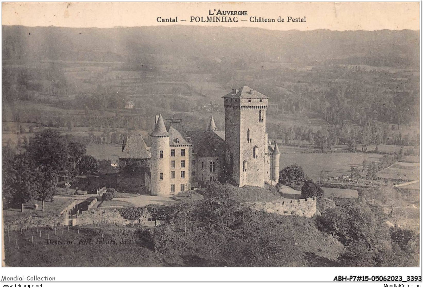 ABHP7-15-0612 - POLMINHAC - Château De Pestel - Autres & Non Classés