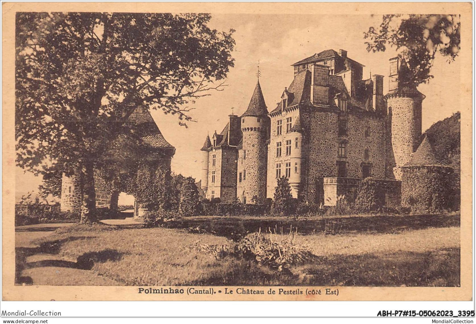 ABHP7-15-0613 - POLMINHAC - Le Château De Pesteils - Autres & Non Classés