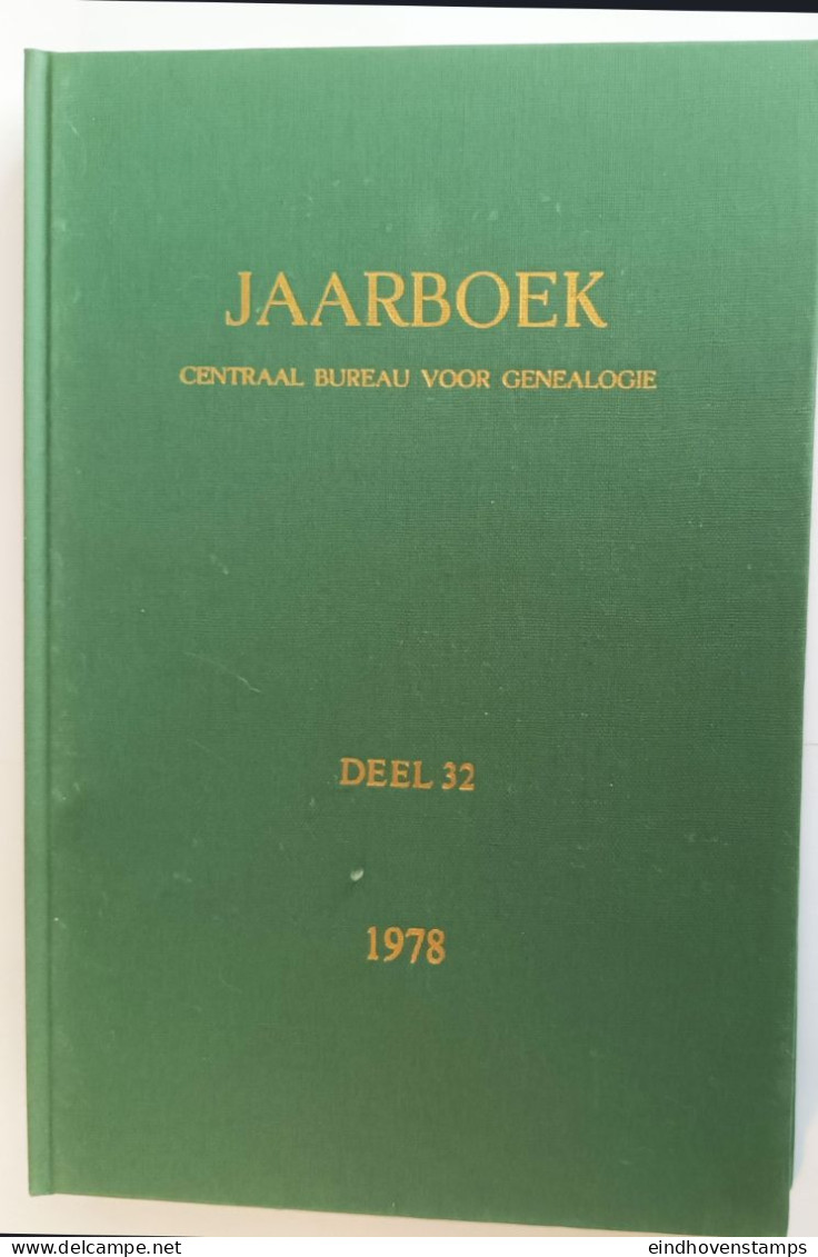 Jaarboek 1978 Centraal Bureau Voor Genealogie, Deel 32 - Otros & Sin Clasificación