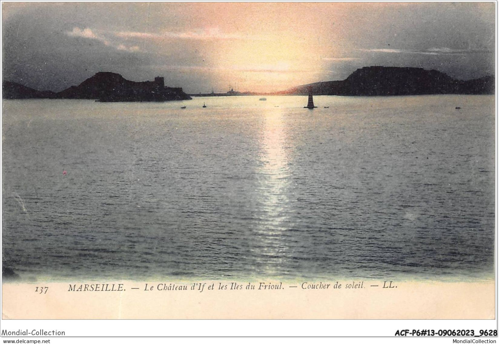 ACFP6-13-0532 - MARSEILLE - Le Chateau D'If Et Les Iles Du Frioul - Festung (Château D'If), Frioul, Inseln...