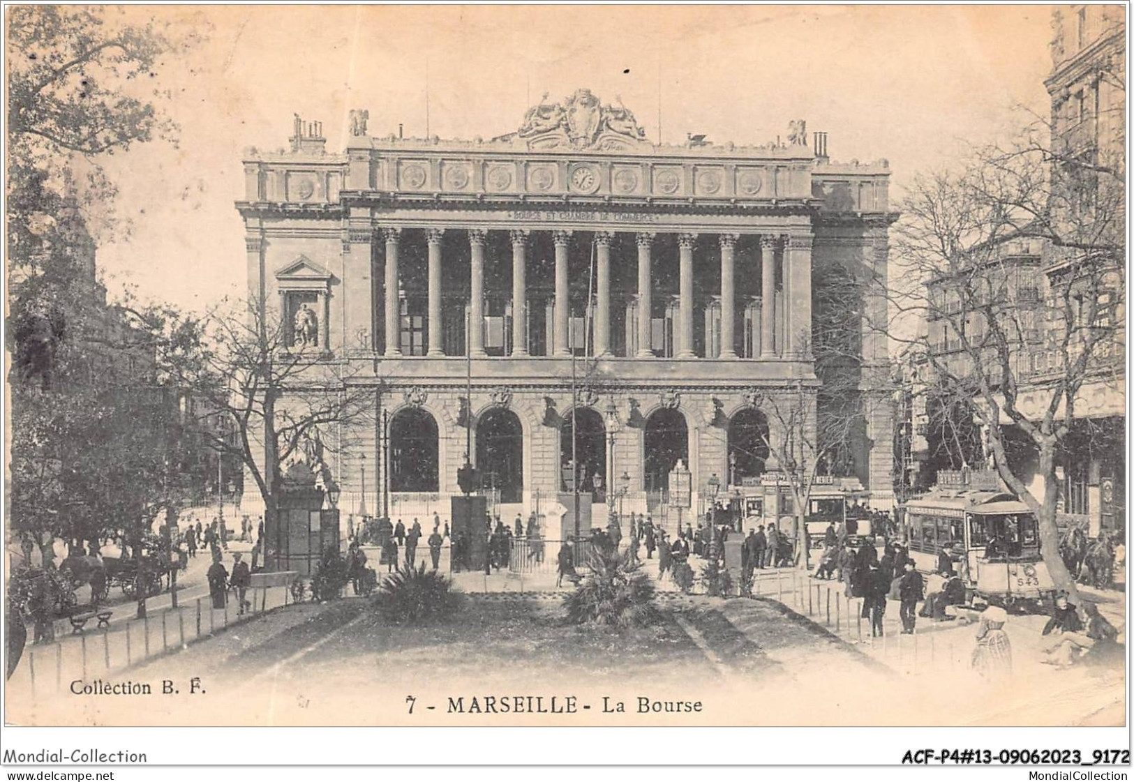 ACFP4-13-0303 - MARSEILLE - La Bourse  - Monumenten