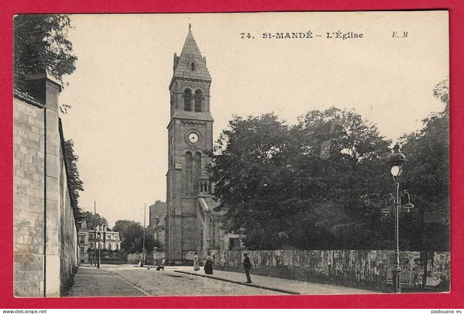 AE815 94  VAL DE MARNE ST MANDE  L'EGLISE - Saint Mande